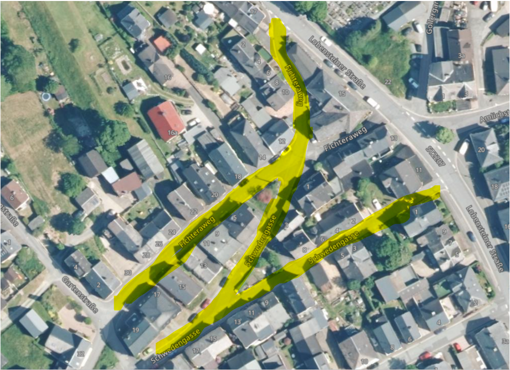 Schwedengasse Glasfaser