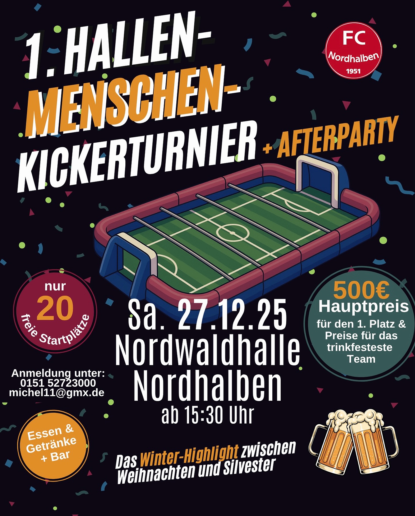 Menschenkickerturnier
