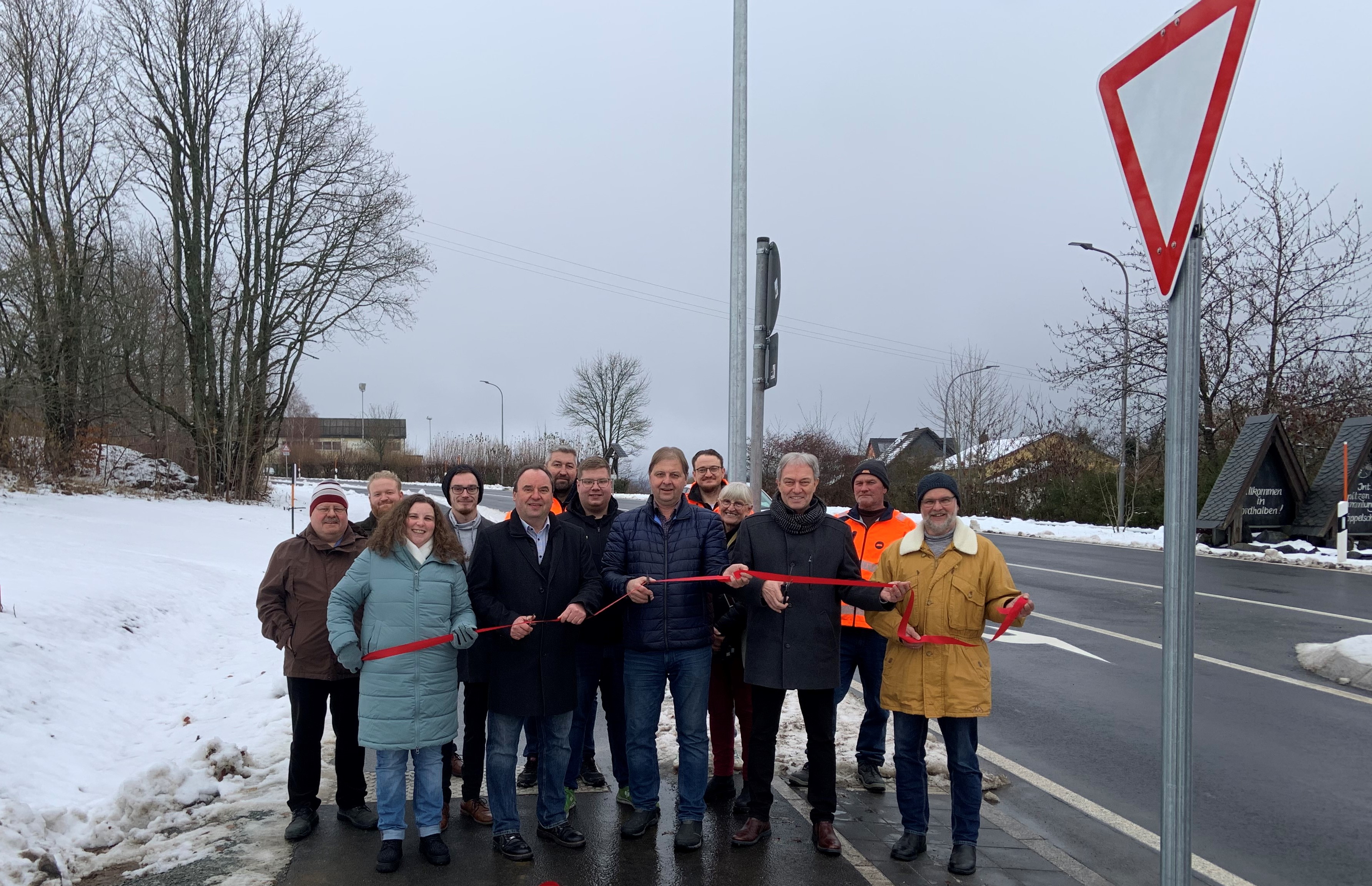 Eröffnung Radweg Nordhalben Süd